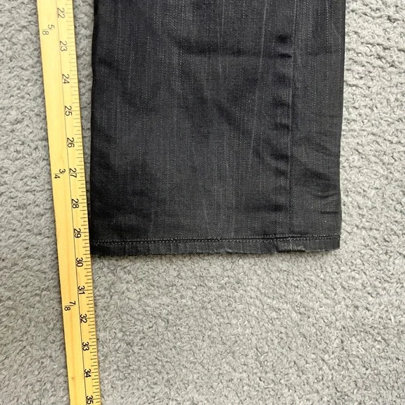 Buffalo David Bitton Jeans Mens 36x30 Gray Denim Straight Casual Office - Picture 7 of 9